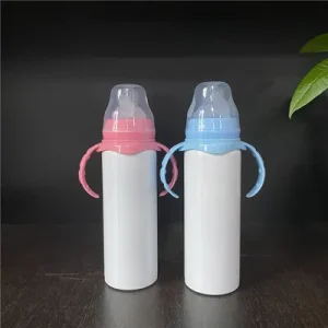 8 OZ Baby Bottle Stainless Steel