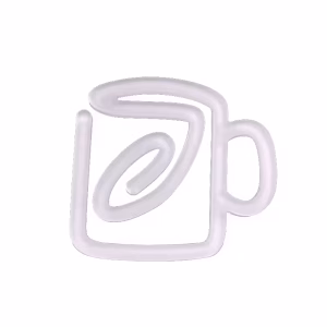 Coffee Cup Paper Clip