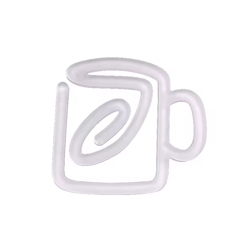 Coffee Cup Paper Clip